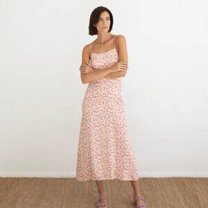 Mus & Bombon Chirada Dress - Purple And Orange Flower